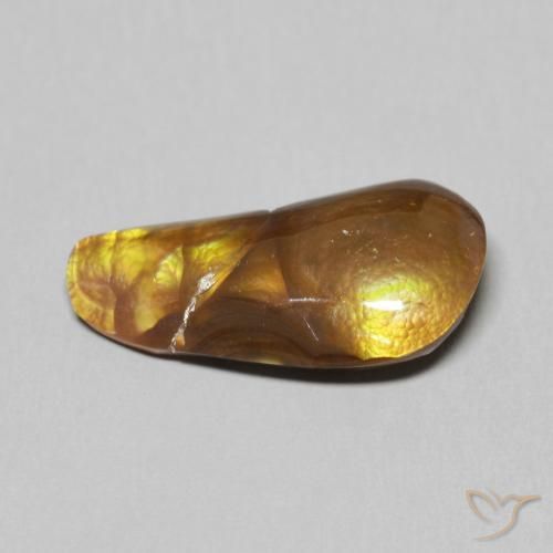 Agate de feu Multicolore naturelle Fantaisie, 5.64 ct, Opaque