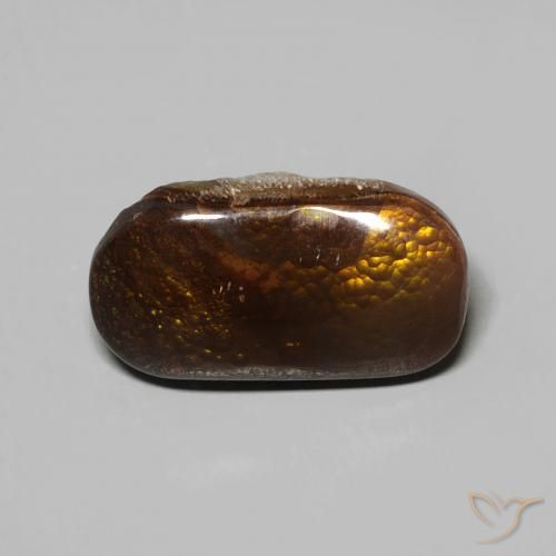 3.15ct Naturel Multicolore Agate de feu, Fantaisie, Opaque