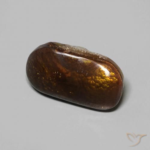 Agate de feu Multicolore naturelle Fantaisie, 3.15 ct, Opaque