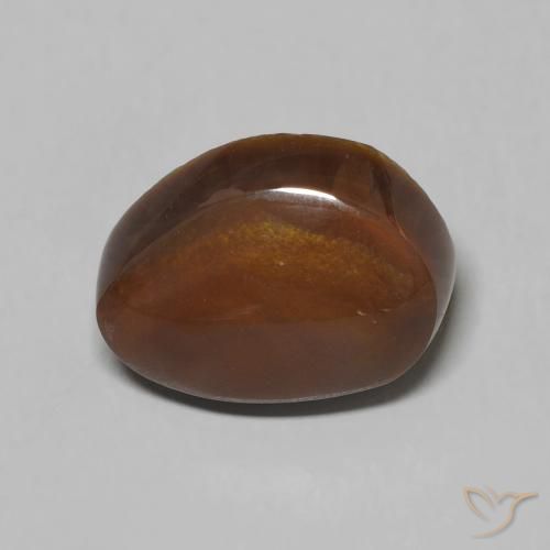 4.55ct Naturel Multicolore Agate de feu, Fantaisie, Opaque