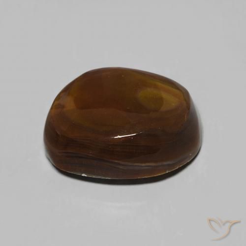 Agate de feu Multicolore naturelle Fantaisie, 4.80 ct, Opaque