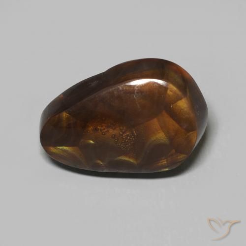 6.73ct Naturel Multicolore Agate de feu, Fantaisie, Opaque