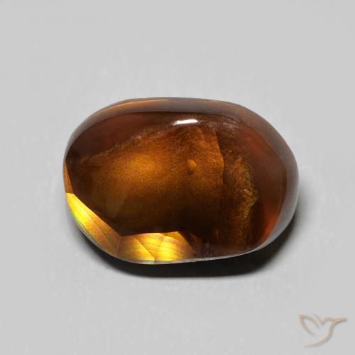4.35ct Naturel Multicolore Agate de feu, Fantaisie, Opaque