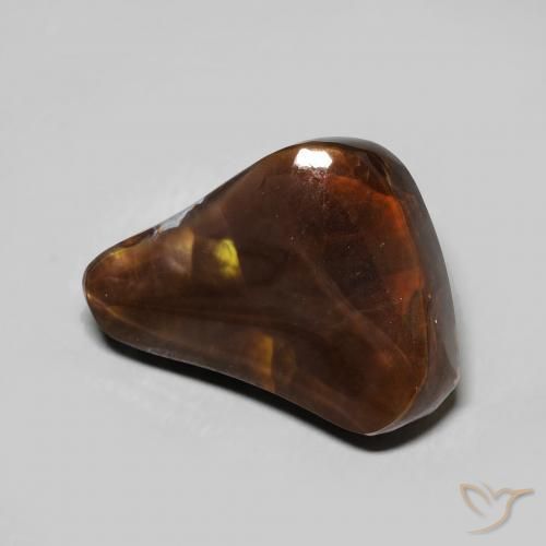 Agate de feu Multicolore naturelle Fantaisie, 7.00 ct, Opaque