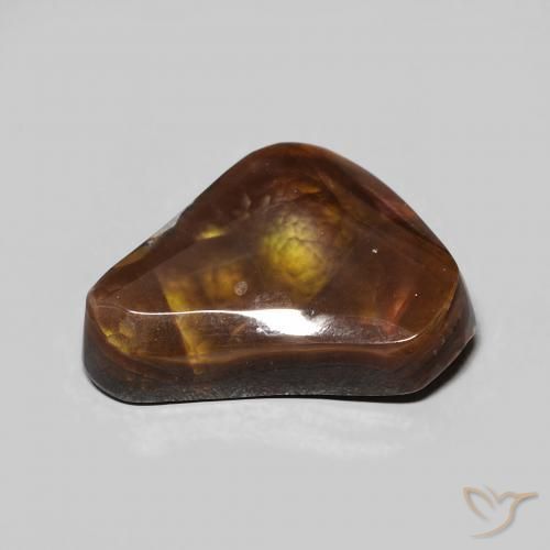 Agate de feu Multicolore naturelle Fantaisie, 7.00 ct, Opaque