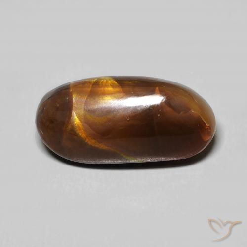7.37ct Naturel Multicolore Agate de feu, Fantaisie, Opaque