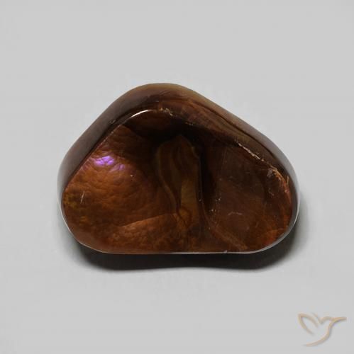 5.31ct Naturel Multicolore Agate de feu, Fantaisie, Opaque