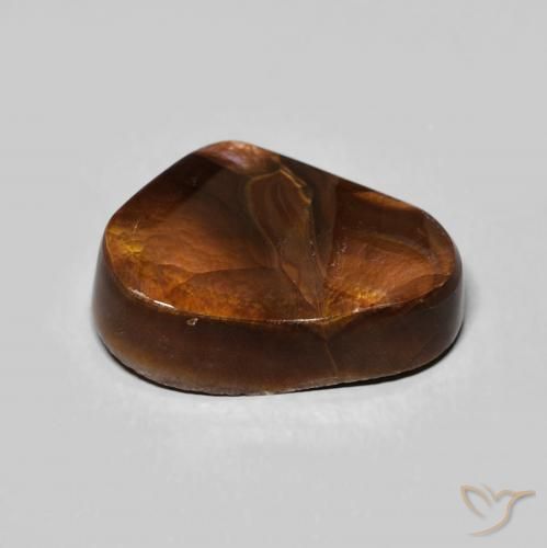 Agate de feu Multicolore naturelle Fantaisie, 5.31 ct, Opaque