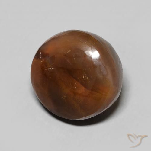 Agate de feu Multicolore naturelle ovale, 5.86 ct, Opaque