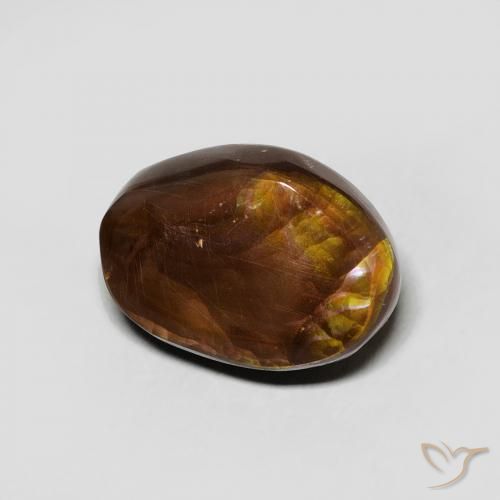 Agate de feu Multicolore naturelle Fantaisie, 4.51 ct, Opaque