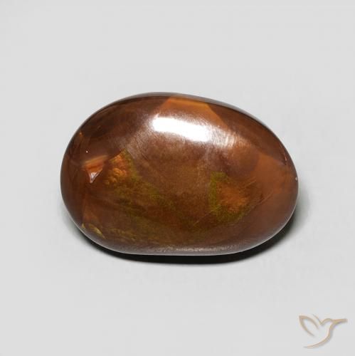 5.12ct Naturel Multicolore Agate de feu, Fantaisie, Opaque