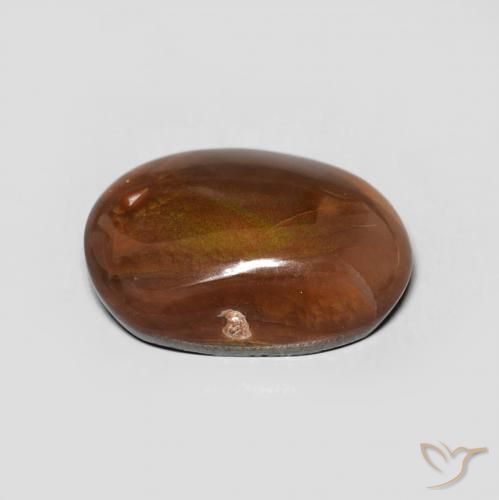 Agate de feu Multicolore naturelle Fantaisie, 5.12 ct, Opaque