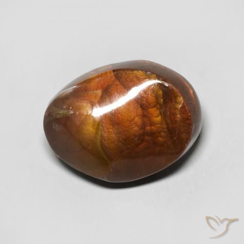 7.06ct Naturel Multicolore Agate de feu, Fantaisie, Opaque