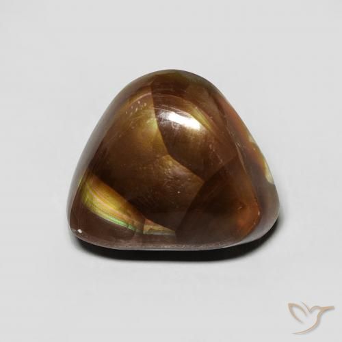 6.59ct Naturel Multicolore Agate de feu, Fantaisie, Opaque