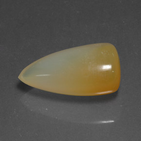 Opale de feu orange naturelle transparent, 14,68 ct, transparent / translucide