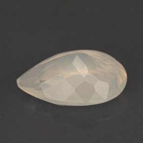 Opale de feu jaune naturelle transparent, 3,25 ct, transparent / translucide