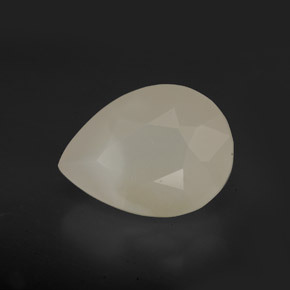 Opale de feu jaune naturelle transparent, 3,34 ct, transparent / translucide