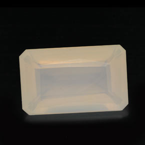 Opale de feu Blanc Jaune naturelle Transparent, 6.02 ct, Transparent / Translucide