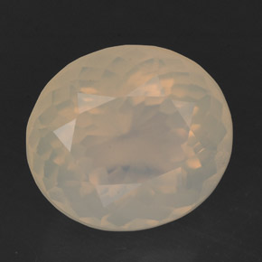 Opale de feu Blanc Jaune naturelle Transparent, 4.88 ct, Transparent / Translucide