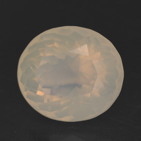 Opale de feu Blanc Jaune naturelle Transparent, 4.88 ct, Transparent / Translucide