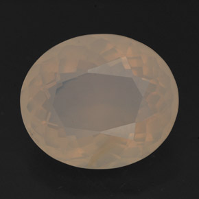 Opale de feu jaune naturelle transparent, 5,63 ct, transparent / translucide