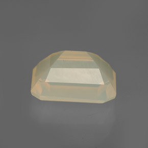 Opale de feu orange naturelle transparent, 2,88 ct, transparent / translucide