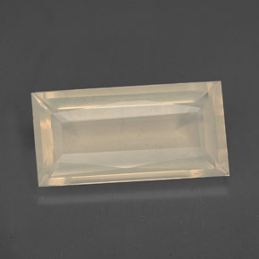 Opale de feu orange naturelle transparent, 3,68 ct, transparent / translucide