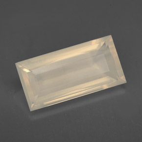 Opale de feu orange naturelle transparent, 3,68 ct, transparent / translucide