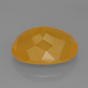 Opale de feu Jaune orange naturelle Transparent, 7.98 ct, Transparent / Translucide