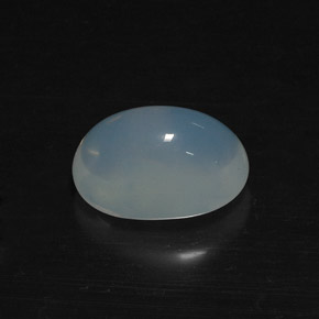 Opale de feu blanc naturelle transparent, 7,57 ct, transparent / translucide