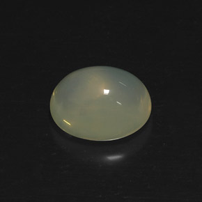 Opale de feu jaune naturelle transparent, 6,89 ct, transparent / translucide