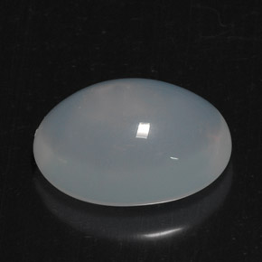 Opale de feu blanc naturelle transparent, 8,77 ct, transparent / translucide