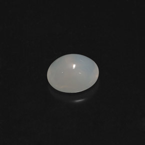 Opale de feu blanc naturelle transparent, 2,24 ct, transparent / translucide
