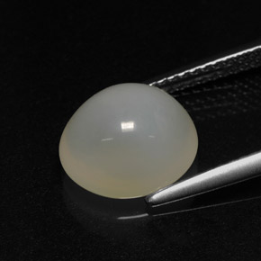 Opale de feu jaune naturelle transparent, 2,93 ct, transparent / translucide