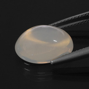 Opale de feu Jaune blanc naturelle Transparent, 5.30 ct, Transparent / Translucide