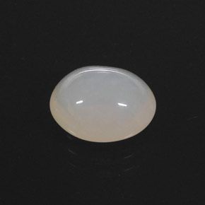 Opale de feu blanc naturelle transparent, 3,08 ct, transparent / translucide