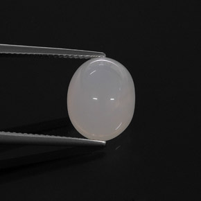 Opale de feu jaune naturelle transparent, 4,85 ct, transparent / translucide
