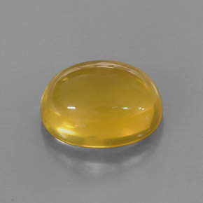 Opale de feu Jaune naturelle Transparent, 7.58 ct, Transparent / Translucide