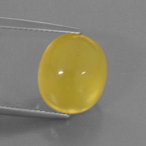 Opale de feu Jaune naturelle Transparent, 5.84 ct, Transparent / Translucide