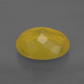 Opale de feu Jaune naturelle Transparent, 4.80 ct, Transparent / Translucide