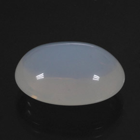 Opale de feu blanc naturelle transparent, 12,70 ct, transparent / translucide
