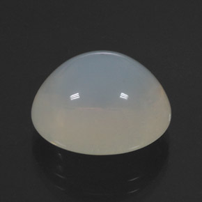 Opale de feu blanc naturelle transparent, 12,53 ct, transparent / translucide