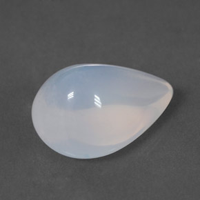 Opale de feu blanc naturelle transparent, 2,79 ct, transparent / translucide