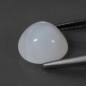 Opale de feu blanc naturelle transparent, 2,79 ct, transparent / translucide