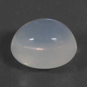 Opale de feu blanc naturelle transparent, 4,96 ct, transparent / translucide