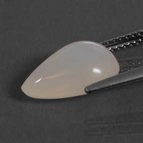 Opale de feu Jaune blanc naturelle Transparent, 2.92 ct, Transparent / Translucide