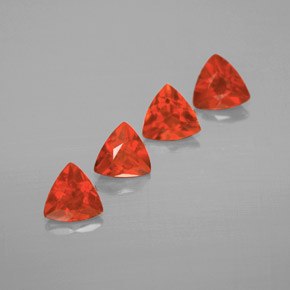 Achetez naturel ct orange opale de feu gems, trillion, en provenance mexique chez gemselect. en stock, livraison internationale!