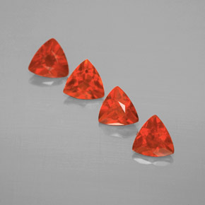 Achetez naturel ct orange opale de feu gems, trillion, en provenance mexique chez gemselect. en stock, livraison internationale!