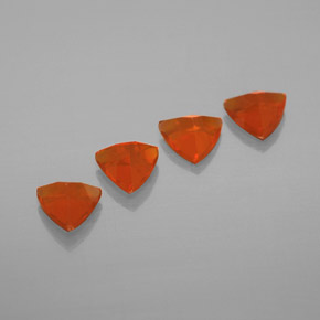 Achetez naturel ct orange opale de feu gems, trillion, en provenance mexique chez gemselect. en stock, livraison internationale!