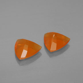 Achetez naturel ct Orange Opale de feu gems, Trillion, En provenance Mexique chez GemSelect. En stock, livraison internationale!